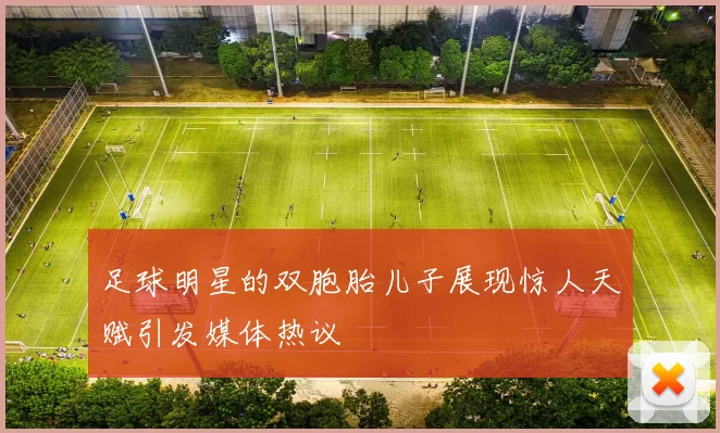 足球明星的双胞胎儿子展现惊人天赋引发媒体热议