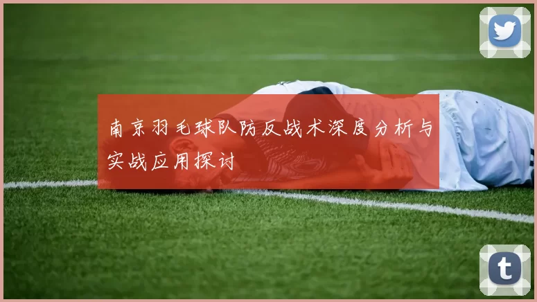 南京羽毛球队防反战术深度分析与实战应用探讨