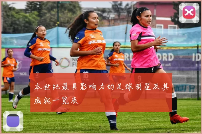 本世纪最具影响力的足球明星及其成就一览表