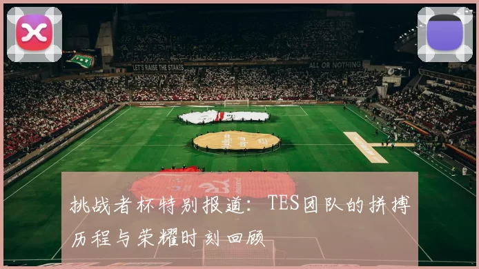 挑战者杯特别报道：TES团队的拼搏历程与荣耀时刻回顾
